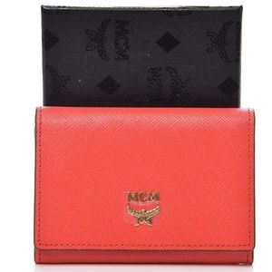 MCM BI FOLD snap card wallet